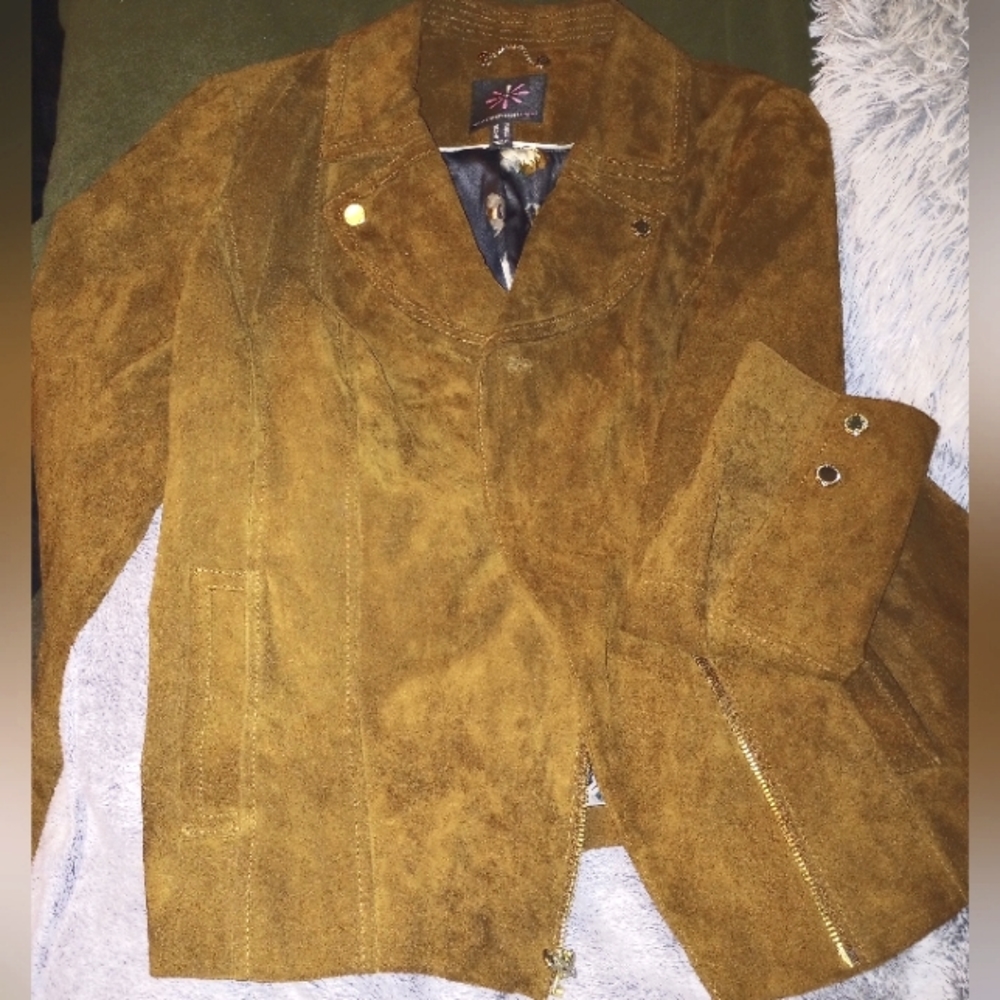 Women's size 12 suede jacket